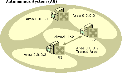 Figure 3.20     OSPF Virtual Link