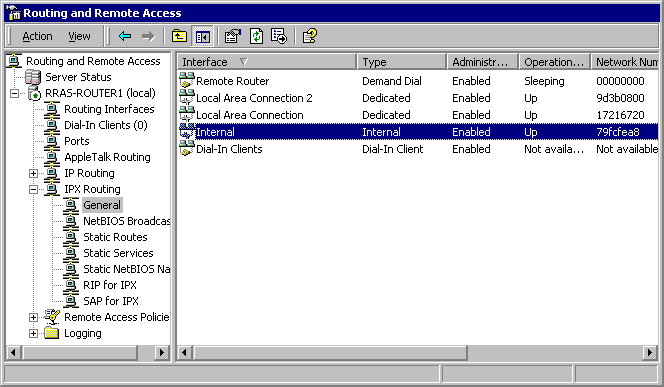 Figure 5.12    IPX Internal Adapter