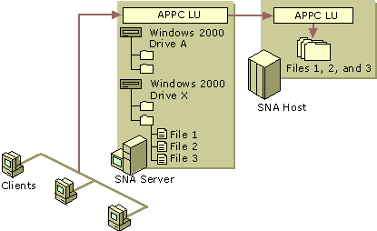 Figure 10.17    Using the Shared Folders Gateway Service