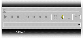 Media Player control buttons