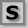 Letter S