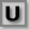 Letter U